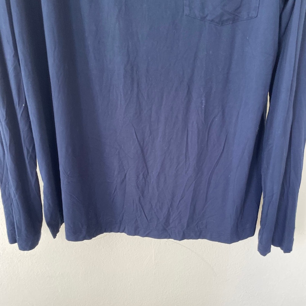 Soma Size XL SOFT V Neck Navy Top - Picture 5 of 10
